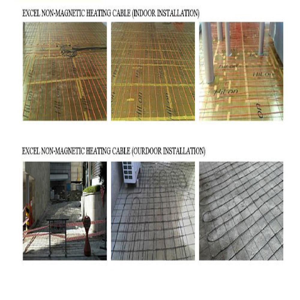 Low Power Consumption EXCEL Non Magnetic Heating Cable